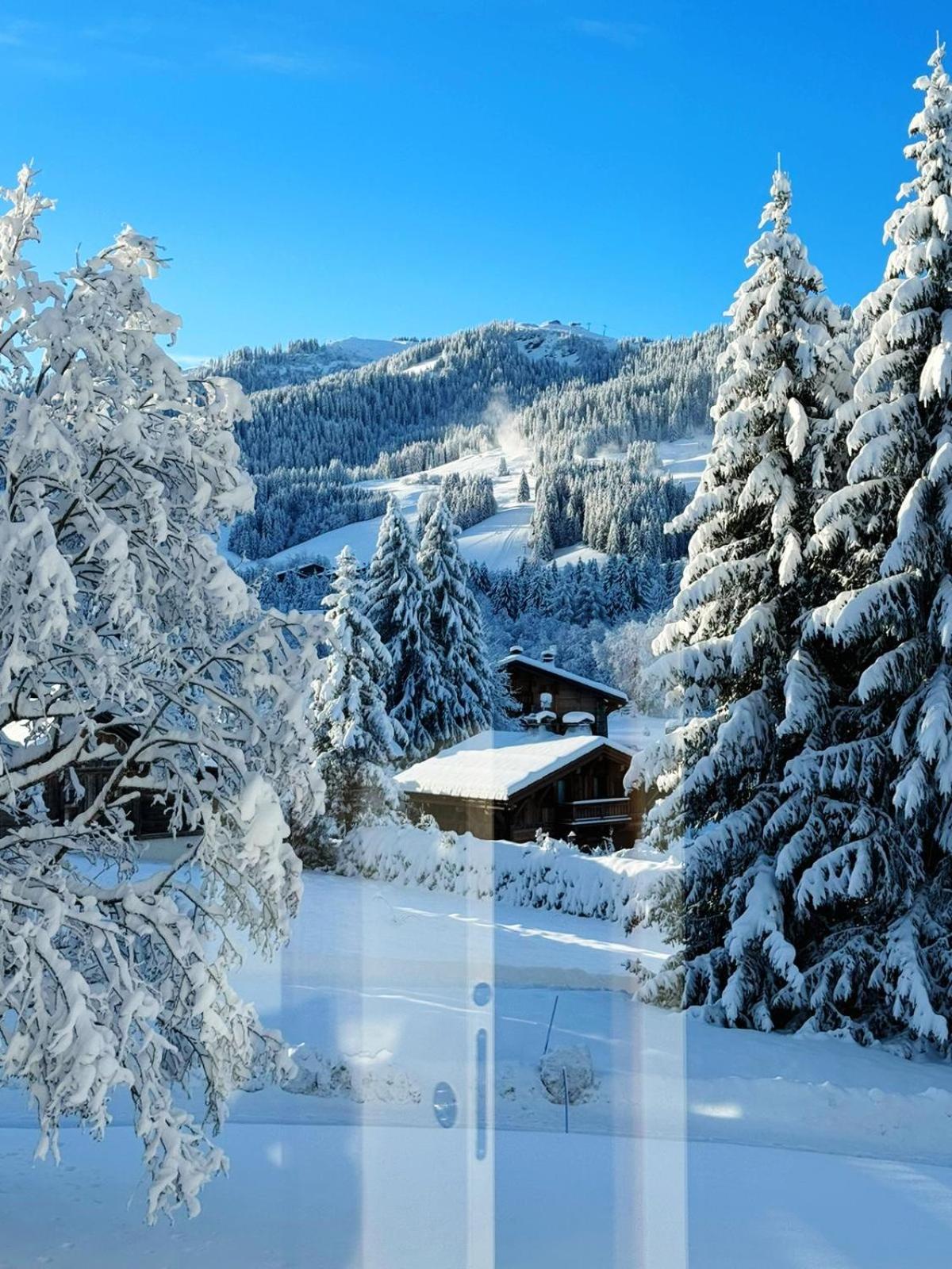 Appartement Le FLOCON du Mont Darbois classé 3 étoiles à Megève Extérieur photo