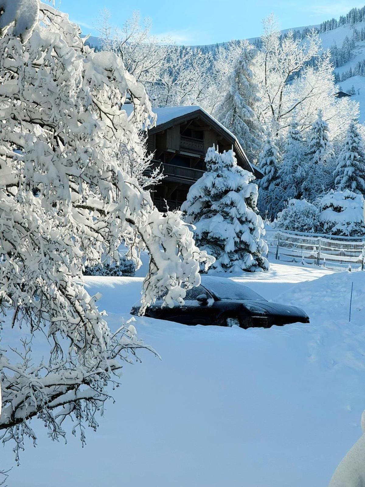 Le FLOCON du Mont Darbois classé 3 étoiles Megève Extérieur photo
