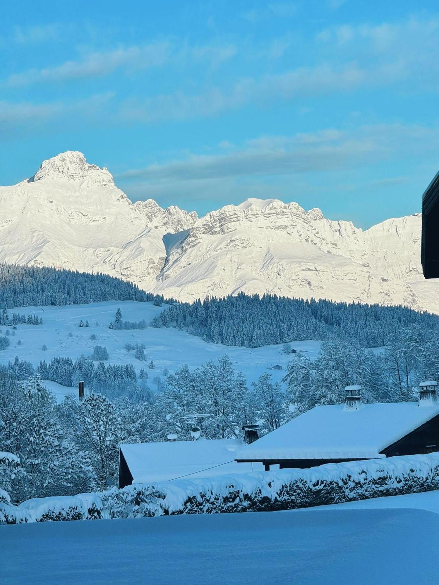 Appartement Le FLOCON du Mont Darbois classé 3 étoiles à Megève Extérieur photo